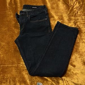 Bonobos dark wash jeans, 30x30, slim fit
